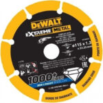 Δίσκος κοπής inox διαμαντέ Extreme 115 X 1,3 mm DT40251, Dewalt