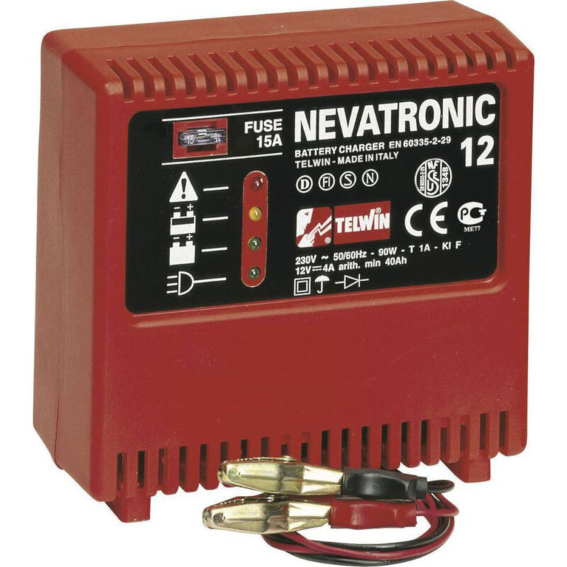 Ηλεκτρονικός φορτιστής μπαταριών Nevatronic 12 230V 807027, Telwin