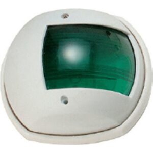 Φανός Πλευρικός Πράσινος Λευκό 03020-W, Eval - Image 1