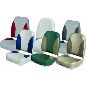 Κάθισμα Αναδιπλούμενο Μπλε Λευκό 04257-BL, Eval - Image 1