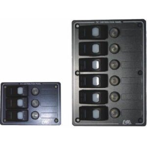 Πίνακας Σκάφους Αδιάβροχος με 3 Διακόπτες 01358-3, Eval