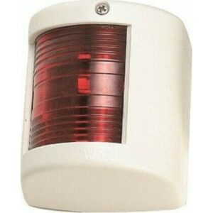 Φανός Πλευρικός 10-30V 36x69.5mm Κόκκινος με Λευκό Κέλυφος 01313-WLED, Eval