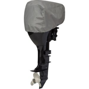 Aeolus Προστατευτικό Κάλυμμα Εξωλέμβιας Μηχανής Σκάφους Μ55xΠ33xΥ45εκ. Γκρι Χρώμα 03495-45, Eval