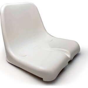 Κάθισμα Πλαστικό Λευκό 01875-WH, Eval