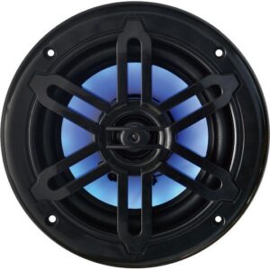 Σετ Ηχεία Σκάφους Αδιάβροχα 5.25" με 100W RMS Μαύρο 03136-5BK, Eval