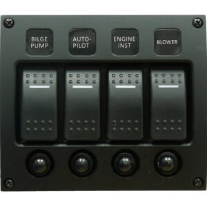 Αδιάβροχος Πίνακας Πλαστικός 6 Θέσεων 166x101mm 01230-6, Eval