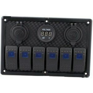 Πίνακας 6 Διακοπτών Πλαστικός 01524-6A, Eval - Image 1