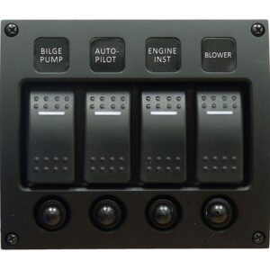 Αδιάβροχος Πίνακας Πλαστικός W114 x H133 x D75 mm 01230-4, Eval - Image 1