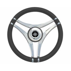 Τιμόνι Πολυουρεθάνης Με Inox 03347-35GR, Eval - Image 1