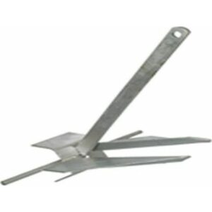 Άγκυρα Σκάφους Danforth Γαλβανιζέ 4kg 00134-04, Eval - Image 1