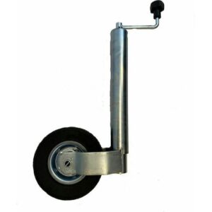 Ποδαράκι Τρέιλερ 60mm με Μεταλλικό Φουσκωτό Τροχό 01507-2, Eval