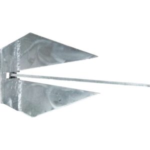 Άγκυρα Σκάφους Τύπου Danforth Γαλβανιζέ 20kg 00124-20, Eval - Image 1