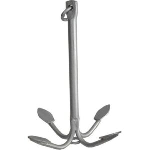 Άγκυρα Σκάφους Τεσσαροχάλι Γαλβανιζέ 4kg 02324-04P, Eval - Image 1