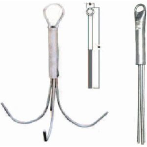 Άγκυρα Τύπου Τεσσαροχάλι Γαλβανιζέ 00105-4, Eval - Image 1