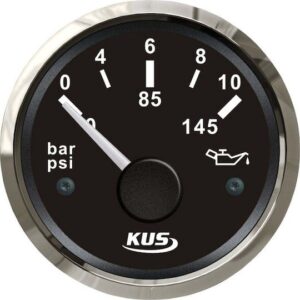 Δείκτης Πίεσης Λαδιού 10Bar 04510-INOX, Eval