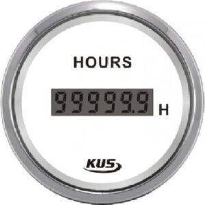 Ανοξειδωτο Ωρόμετρο Μηχανής Σκάφους 04527-INW, Eval