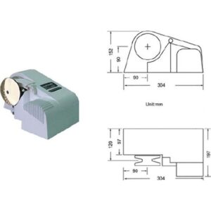 Εργάτης Οριζόντιος για Σκάφος 700W 01862, Eval