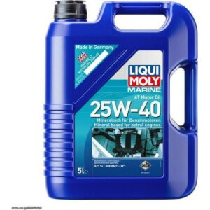 Λάδι Σκάφους 4T 25W40 5lt 02241-5, Liqui Moly - Image 1