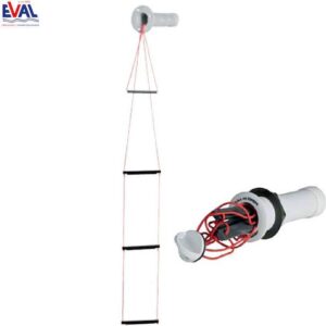 Σκάλα Σκάφους Έκτακτης Ανάγκης με 3 Σκαλοπάτια 110x13.5cm 04481, Eval - Image 1